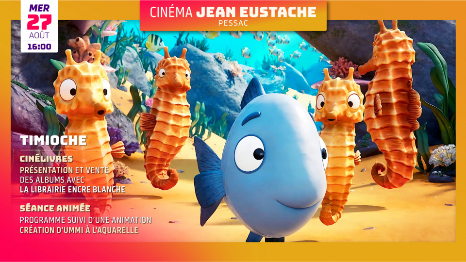 Avant-première, cinélivres et séance animée : TIMIOCHE (3 ANS ET +) Avant-première, cinélivres et séance animée : TIMIOCHE (3 ANS ET +)