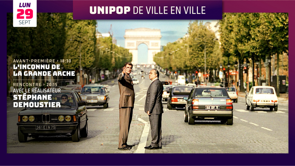 Avant-première « L’Inconnu de la Grande Arche » de Stéphane Demoustier en présence du réalisateur Avant-première « L’Inconnu de la Grande Arche » de Stéphane Demoustier en présence du réalisateur