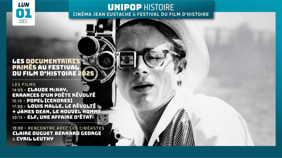 Unipop lauréats du Prix des documentaires d’Histoire 2025