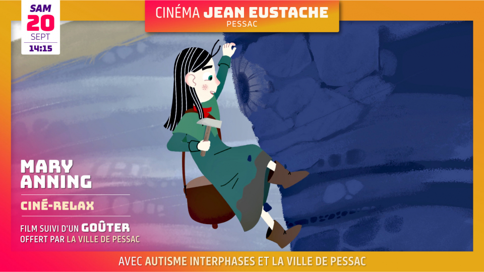 Séance Ciné-Relax : MARY ANNING de Marcel Barelli (6 ans et +) Séance Ciné-Relax : MARY ANNING de Marcel Barelli (6 ans et +)