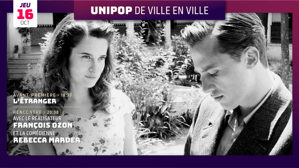 Avant-première « L’Étranger » de François Ozon en présence du réalisateur et de la comédienne Rebecca Marder
