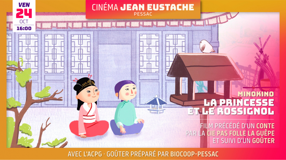 Minokino : LA PRINCESSE ET LE ROSSIGNOL (3 ans et +)