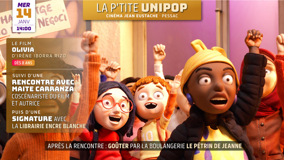 La P&rsquo;tite Unipop : OLIVIA de Irene Iborra Rizo