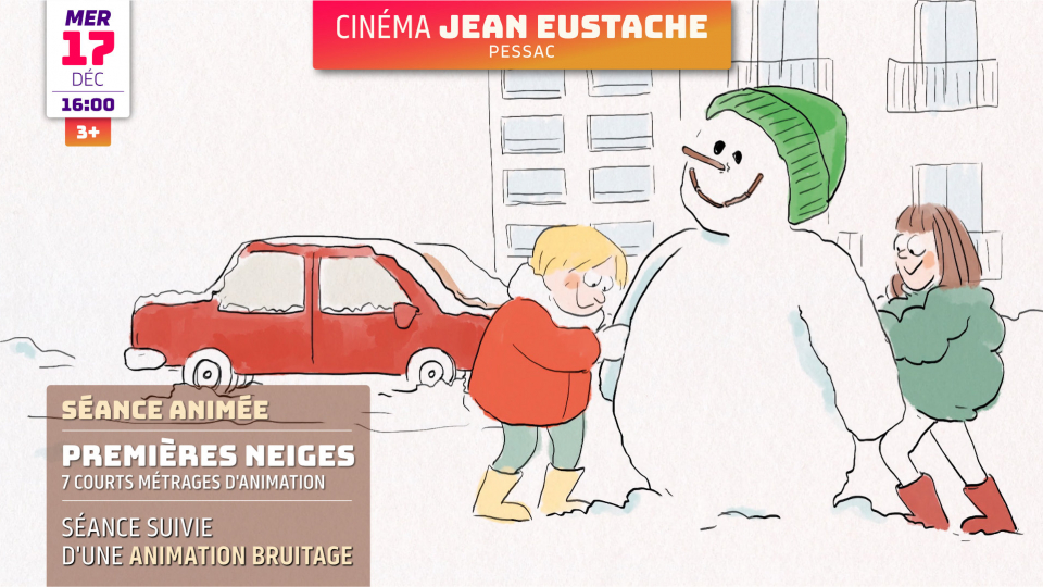 Séance animée : PREMIÈRES NEIGES (3 ans et +)