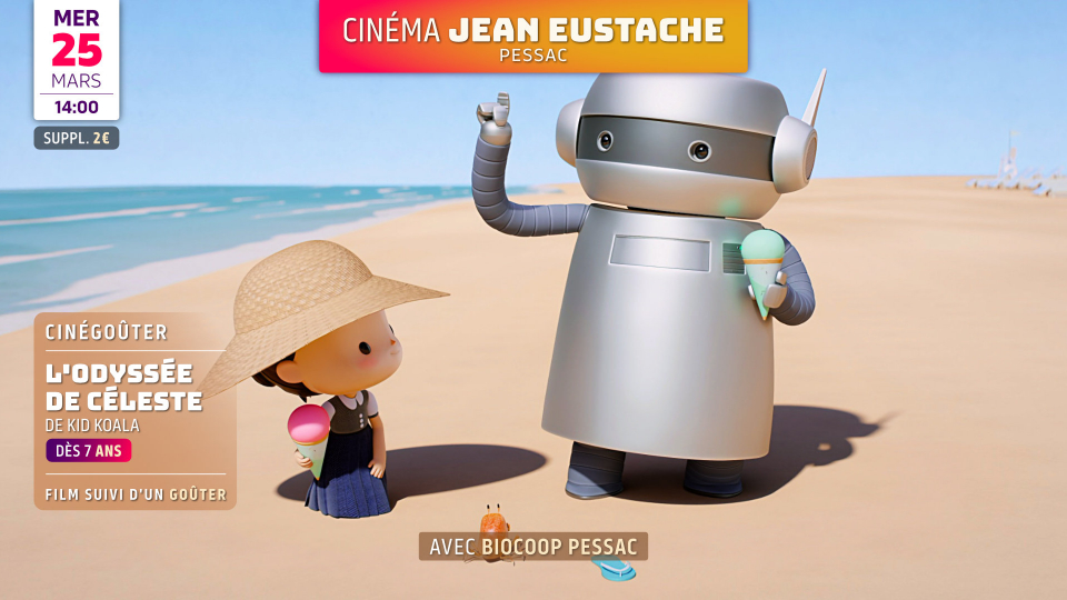 Cinégoûter : L&rsquo;ODYSSÉE DE CÉLESTE de Kid Koala (dès 7 ans)