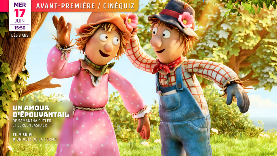 Avant-première et cinéquiz : UN AMOUR D&rsquo;ÉPOUVANTAIL (dès 3 ans)