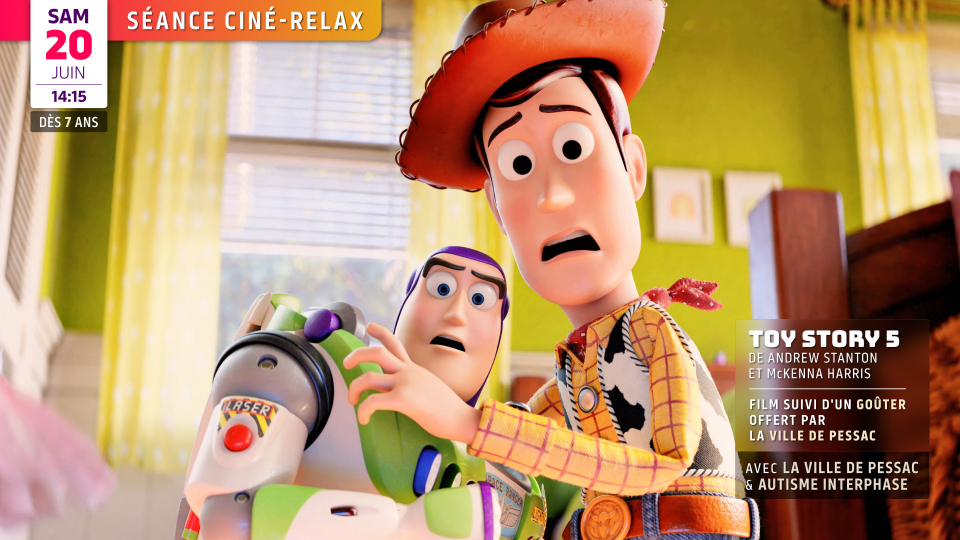 Séance Ciné-Relax : TOY STORY 5 (Dès 7 ans)