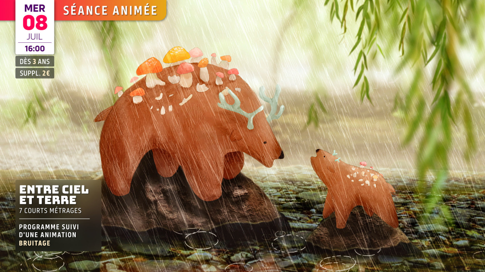 Séance animée : ENTRE CIEL ET TERRE (dès 3 ans)