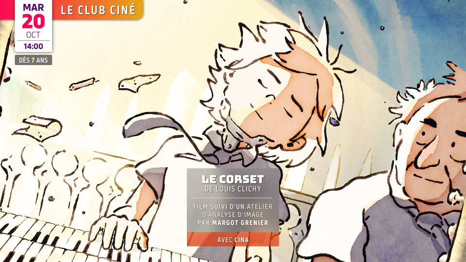 Le Club Ciné #1 LE CORSET de Louis Clichy, suivi d&rsquo;un atelier d&rsquo;analyse d&rsquo;image par Margot Grenier – en partenariat avec CINA.